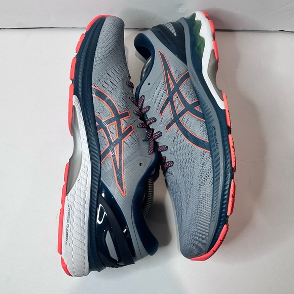 ASICS Men\'s Athletic Shoes - Gray and Red main image 7